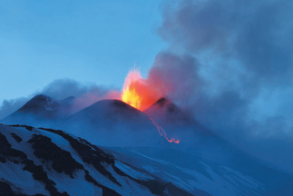 火山爆发