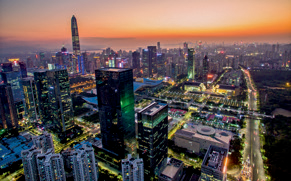深圳市中心夜景